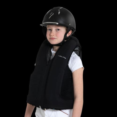 Helite Zip'In Airbag Airjacket Black Child Boomerang Equestrian