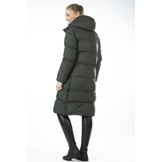 HKM Ladies Extra Long Coat Preston Green - Coat