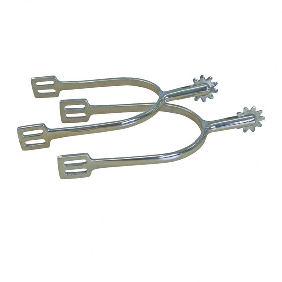 HKM Spurs With Rowel Wheels 3 cm - ONESIZE - Spurs