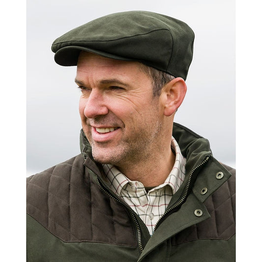 Boomerang Equestrian - Hoggs Of Fife Kincraig Waterproof Cap Green