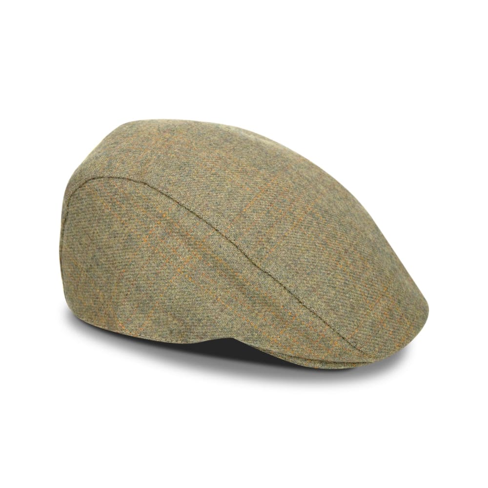 Hoggs Of Fife Kinloch Tweed Classic Cap Autumn Bracken – Boomerang