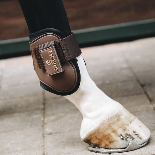 Boomerang Equestrian - Kentucky Air Fetlock Boots Brown