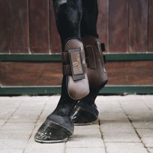 Boomerang Equestrian - Kentucky Air Tendon Boots Brown