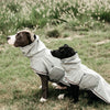 Kentucky Dog Raincoat Dusty Blue - Dog Coat
