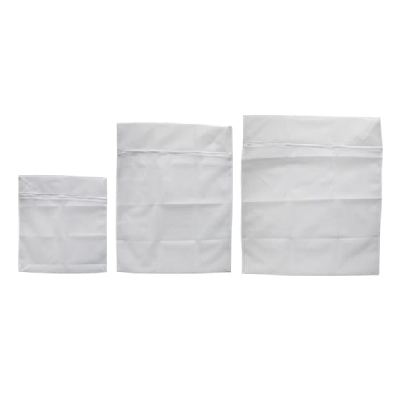 Kentucky Washing Bags White - Set of Three - ONESIZE / WHITE - Wash Bag
