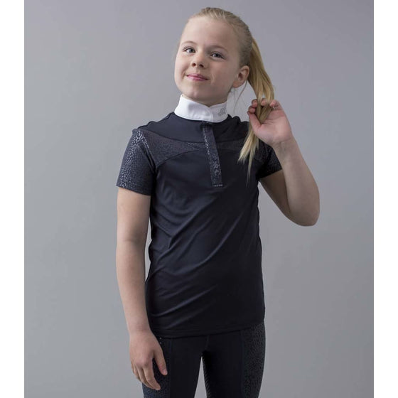 Kl Girl’s Competition Shirt Otilie Navy - Competition Shirt