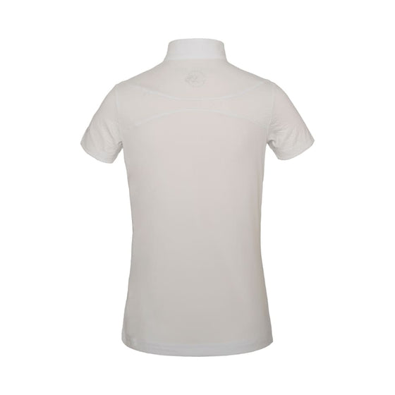 KL Girl’s Competition Shirt Otilie White - Competition Shirt