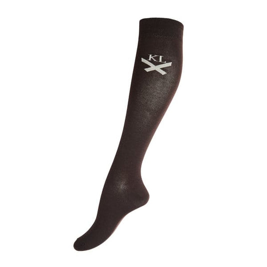 Boomerang Equestrian - KL Ladies Coolmax Knee Socks Laela Black