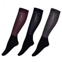  KL Unisex Show Socks Mylo Multi - Pack of 3 - ONESIZE / BLACK/WINE/GREY - Socks