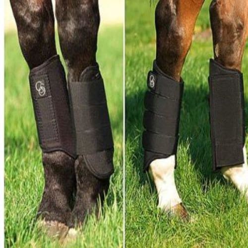 Boomerang Equestrian - Norton Brushing Boots Black