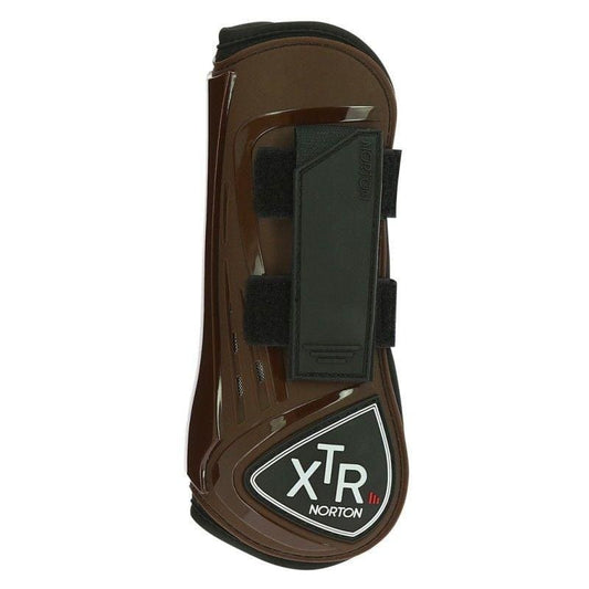 Boomerang Equestrian - Norton XTR Velcro Tendon Boots Brown