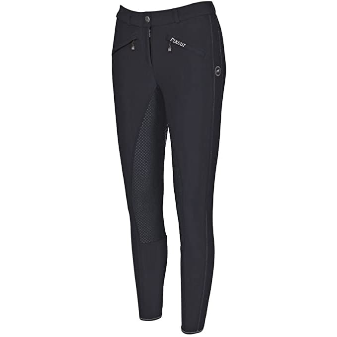 Pikeur Ladies Softshell Winter Breeches Lucinda Dark Shadow - Ladies Breeches