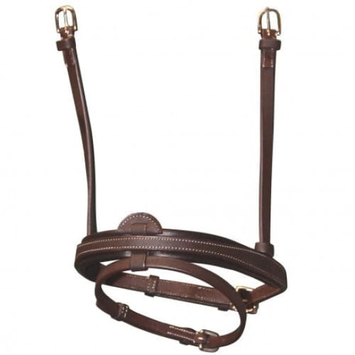 Privilege Equitation Cabourg Flash Noseband Brown - COB / BROWN - Noseband