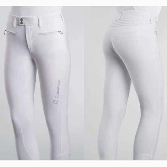Boomerang Equestrian - Samshield Ladies Breeches Adele White