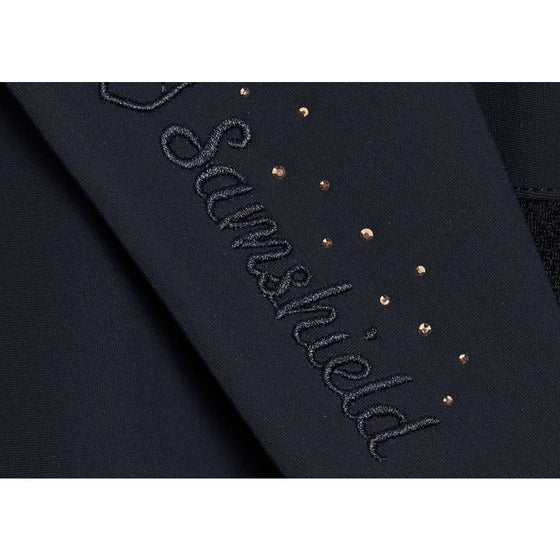 Samshield Ladies Frac Crystal Fabric Navy/Rose Gold - NAVYROSE / 36 - Dressage Tailcoat