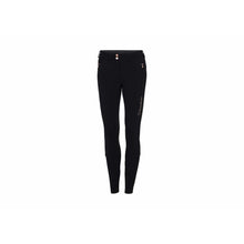  Samshield Ladies Full Seat Breeches Diane Black With Rose Gold Crystals