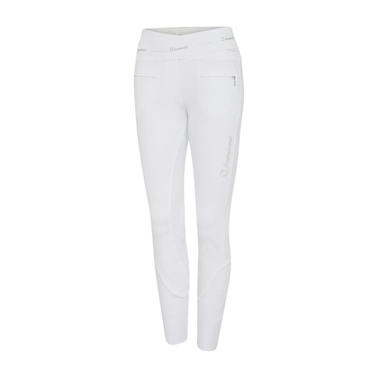 Boomerang Equestrian - Samshield Ladies Knee Grip Riding Tights Alpha White/Tone