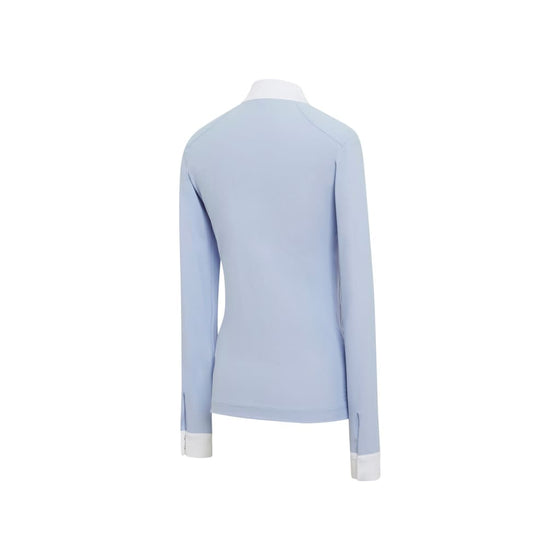 Samshield Ladies Long Sleeved Competition Shirt Elvira Powder Blue - ladies competition shirt