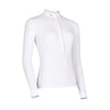 Samshield Ladies Long Sleeved Competition Shirt Sophia White - ladies competition shirt