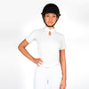 Samshield Ladies Short Sleeved Competition Shirt Elvira White - Apparel & Accessories