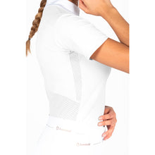  Samshield Ladies Short Sleeved Competition Shirt Elvira White - Apparel & Accessories