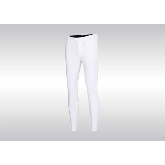 Boomerang Equestrian - Samshield Men's Knee Grip Breeches Marceau White