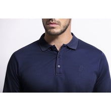  Samshield Men’s Long Sleeved Polo Shirt Dorian Navy - NAVY / XL - Polo Shirt