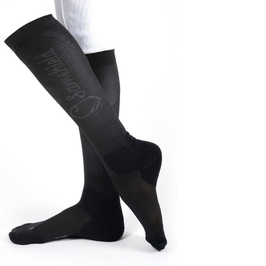 Boomerang Equestrian - Samshield Unisex Balzane Air Socks Black