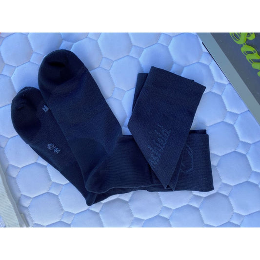Boomerang Equestrian - Samshield Unisex Balzane Air Socks Navy