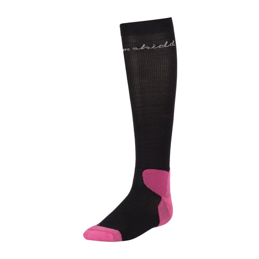 Boomerang Equestrian - Samshield Unisex Balzane Grid Socks Black