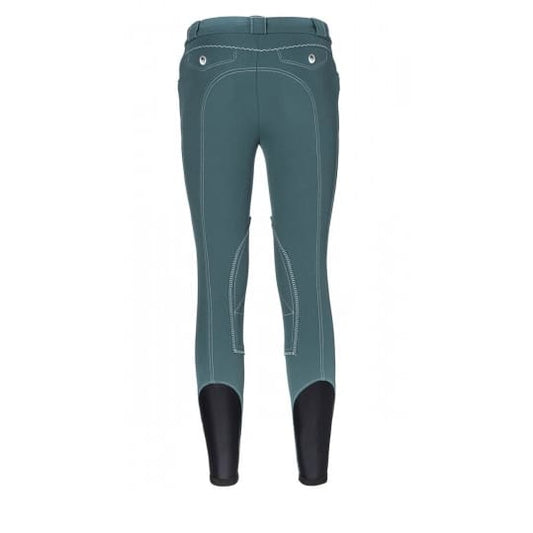 Boomerang Equestrian - Sarm Hippique Ladies Breeches Alicia Green Grey