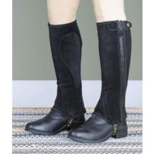 Boomerang Equestrian - Shires Adult Moretta Suede Half Chaps