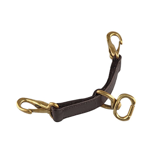 Boomerang Equestrian - Shires Blenheim Newmarket Leather Attachment Havana