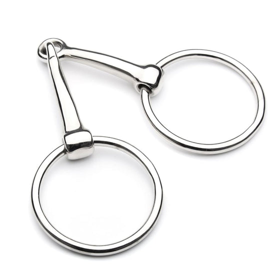 Shires Hollow Mouth Loose Ring Jointed Snaffle - Bit